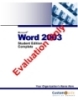 Microsoft Word 2003 Student Edition Complete