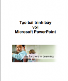Giáo trình Tạo bài trình bày với  Microsoft PowerPoint 2013: Phần 1