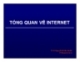 Bài giảng Tổng quan về Internet - ThS. Nguyễn Khắc Quốc