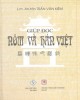 Ebook Giúp đọc Nôm và Hán Việt: Phần 2 – L.M. An – Tôn Trần Văn Kiệm