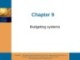 Lecture Management accounting: An Australian perspective: Chapter 9 - Kim Langfield-Smith