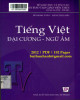 Ebook Tiếng Việt - Đại cương và ngữ âm: Phần 1